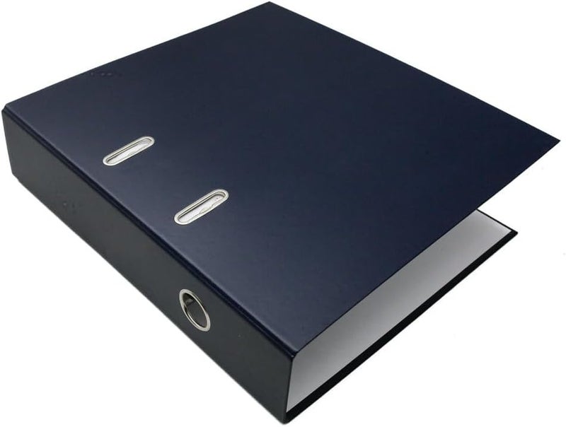 Daiso 2-Ring A4 Lever Arch Binder - Navy Blue - Image 3